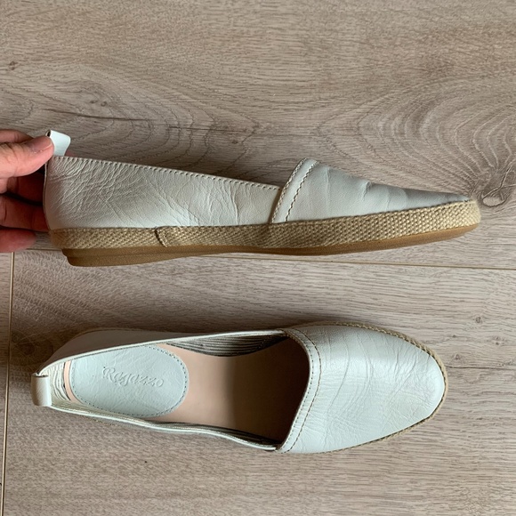 Light Blue Grey Espadrille Shoe Sz 38 / 7 to 7.5 - Picture 5 of 8